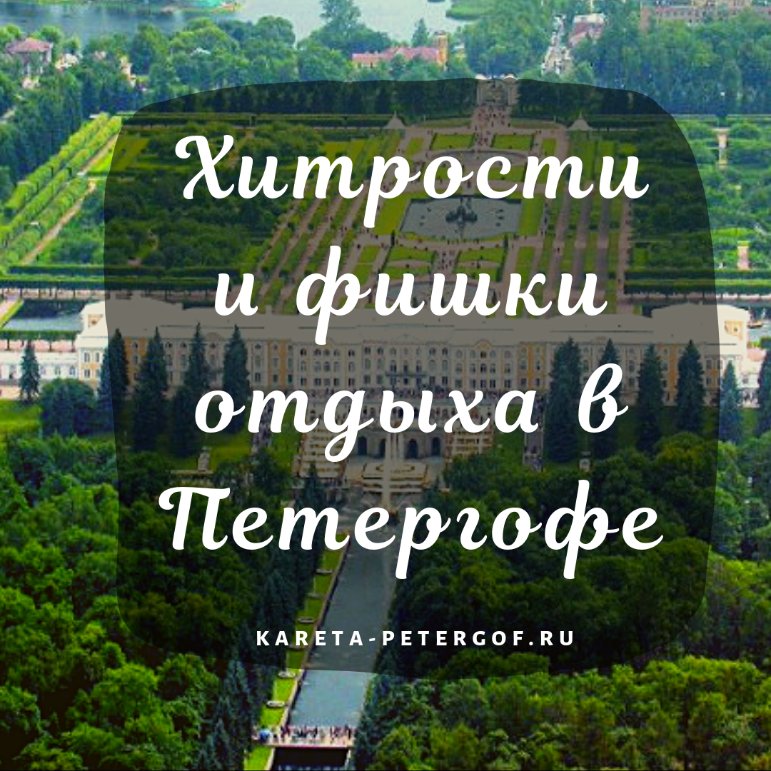 Факты о Петергофе, о которых вы и не подозревали | Конно-туристический клуб